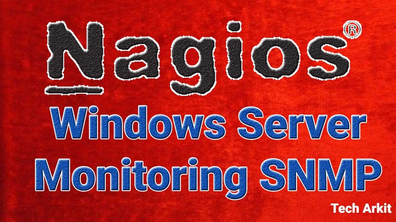 Monitoring Windows Server Agentless (SNMP) Nagios Core