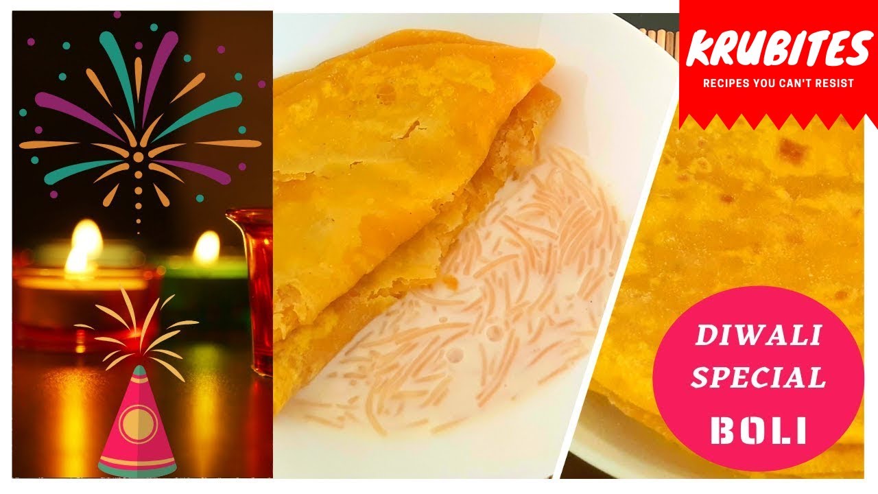 Boli | Trivandrum Style Boli | Sweet Boli | Melts in your mouth | Diwali Sweets | Indian Sweet