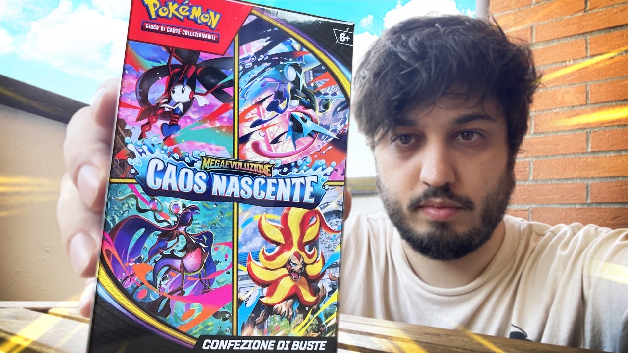 APRO il BUNDLE da 6 BUSTINE di Pok&eacute;mon CAOS NASCENTE