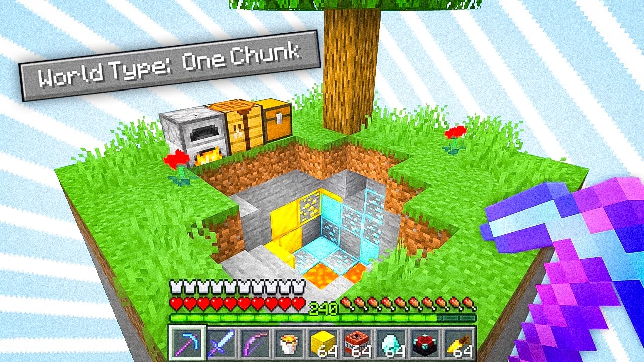 Minecraft, But You Only Get ONE Chunk...