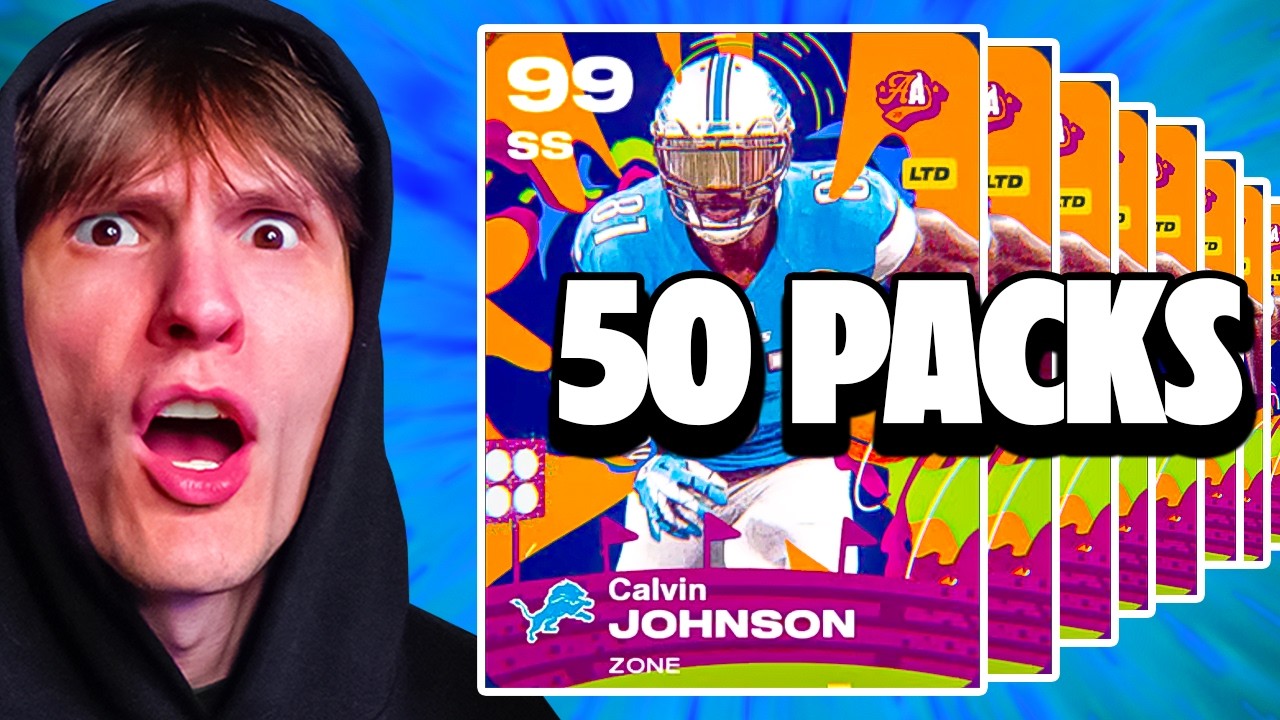 I Open 50 99 OVR Megatron All Star Athlete Packs!