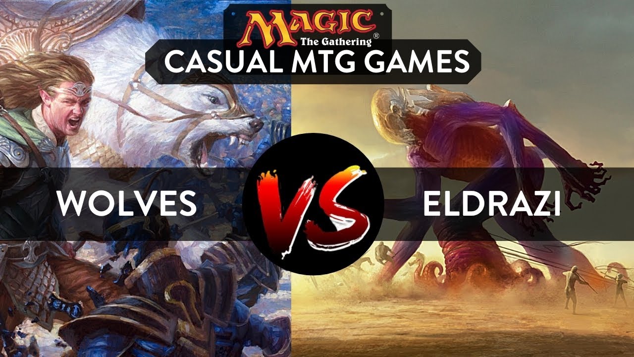 КАЗУАЛЬНЫЙ ГЕЙМПЛЕЙ MTG: Племя волков против Эльдрази (четвертьфинал 2)