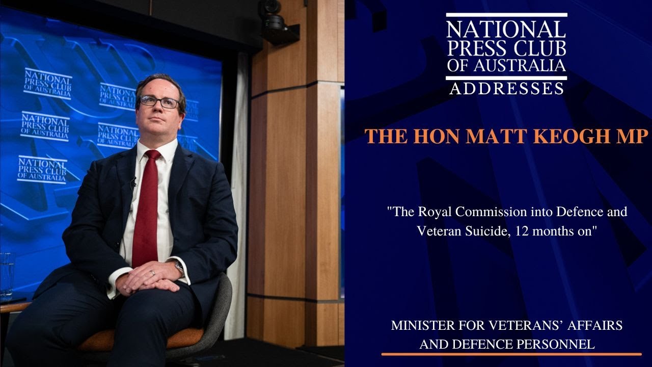 IN FULL: The Hon Matt Keogh MP Address to the National Press Club of Australia