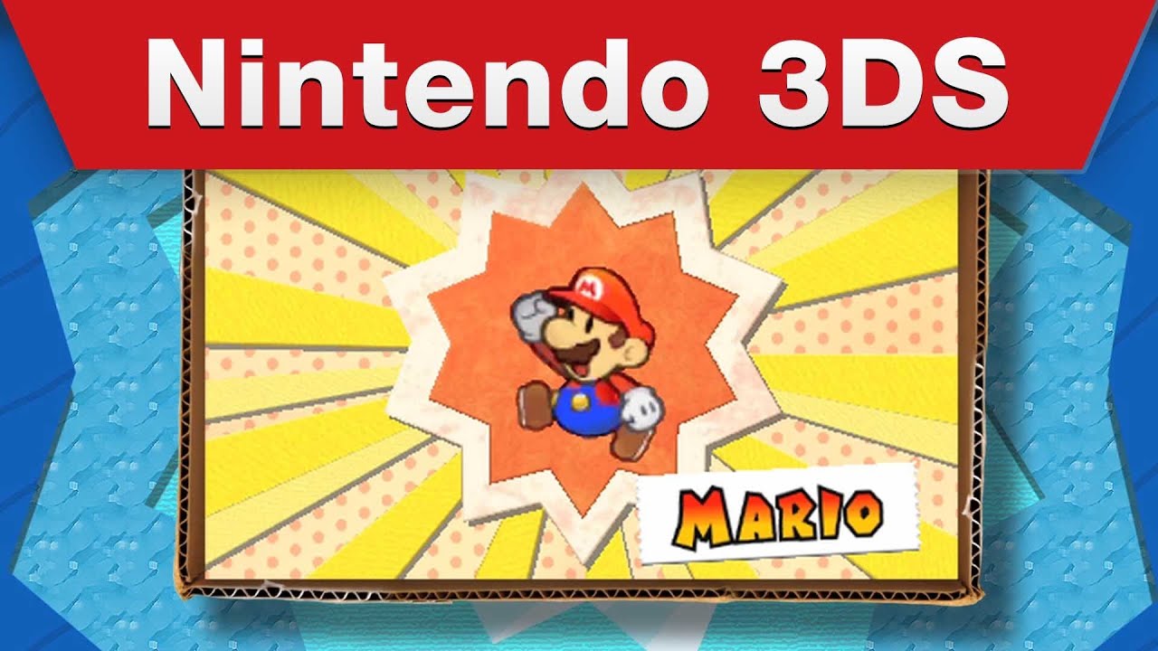 Nintendo 3DS - Paper Mario: Sticker Star E3 Trailer