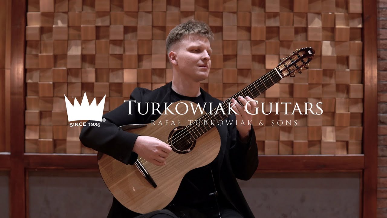 Turkowiak Double-Top Classical Guitar - RomanticWood #614  Sound Sample - played by Mateusz Kowalski
