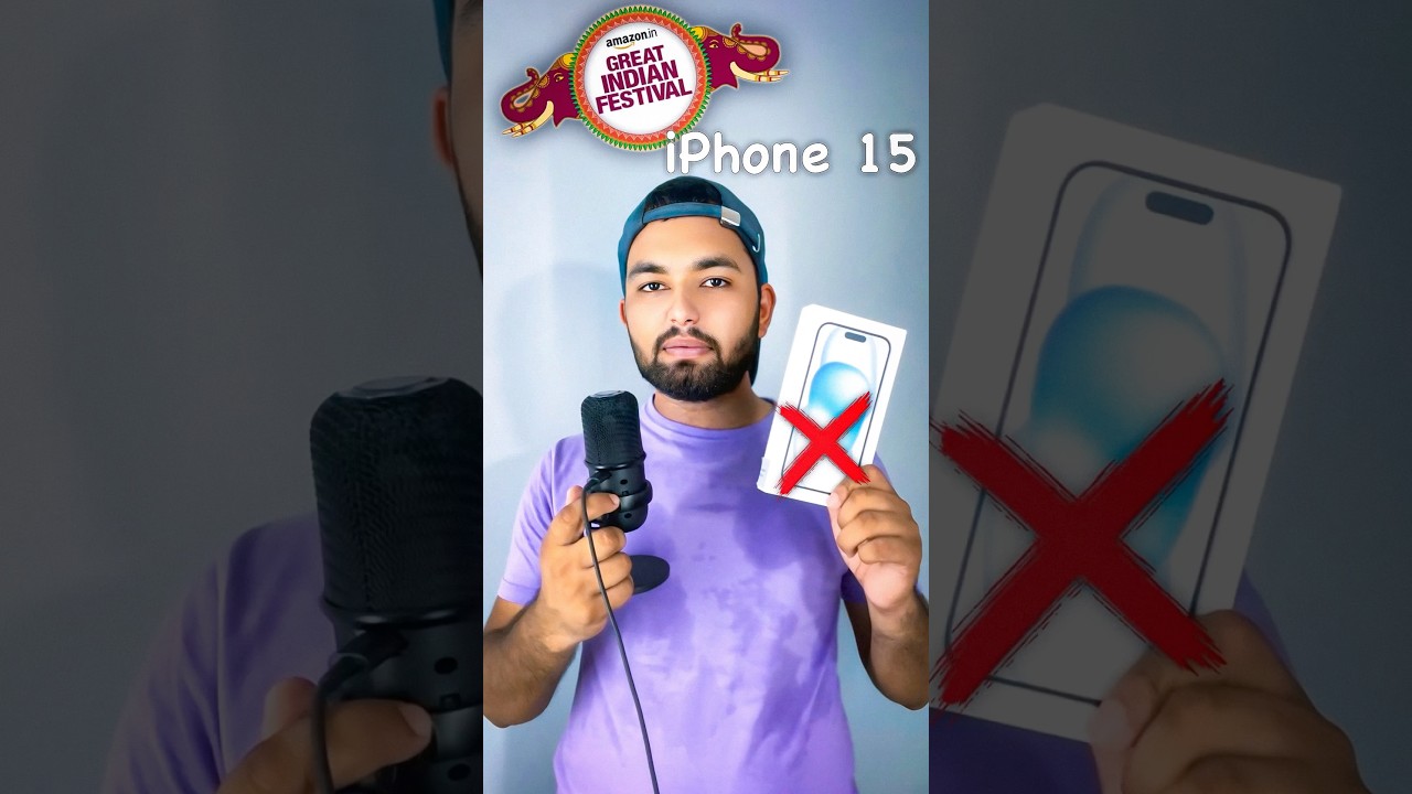 iPhone 15 in Amazon Great Indian Festival Sale