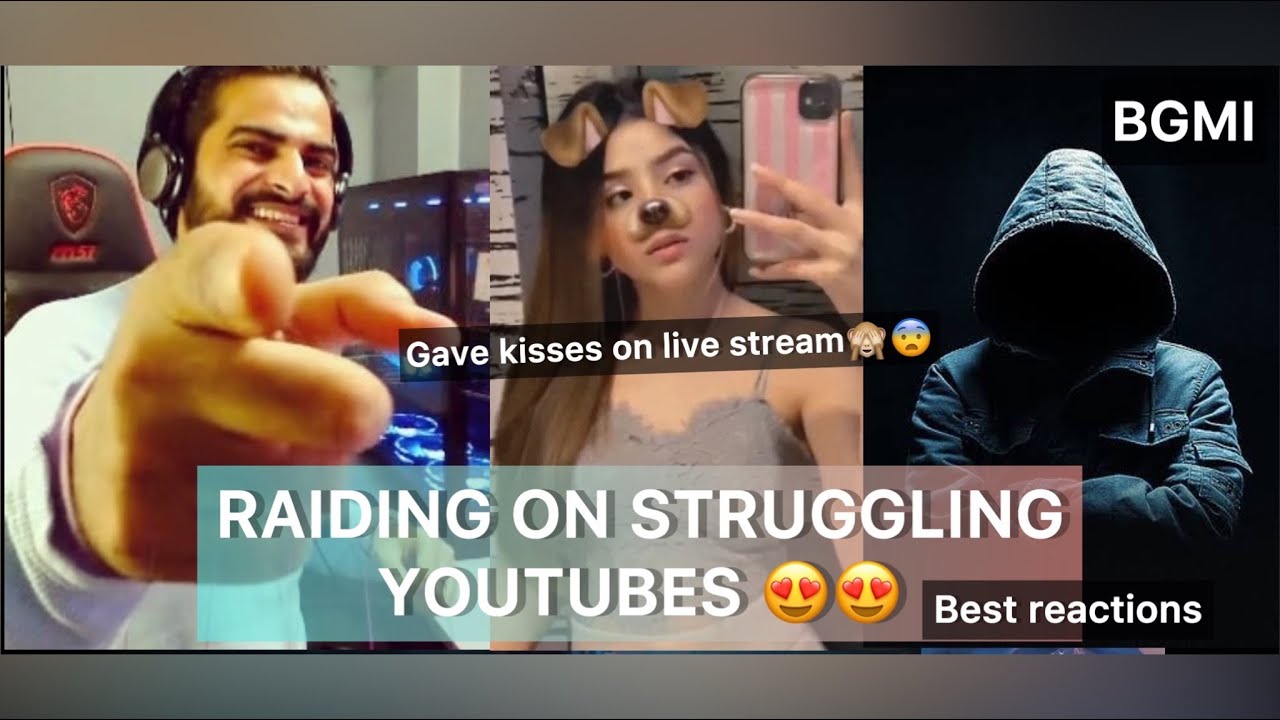 HELPING STRUGGLING STREAMERS WITH RAID , OP REACTION EVER , BGMI #IPREEET