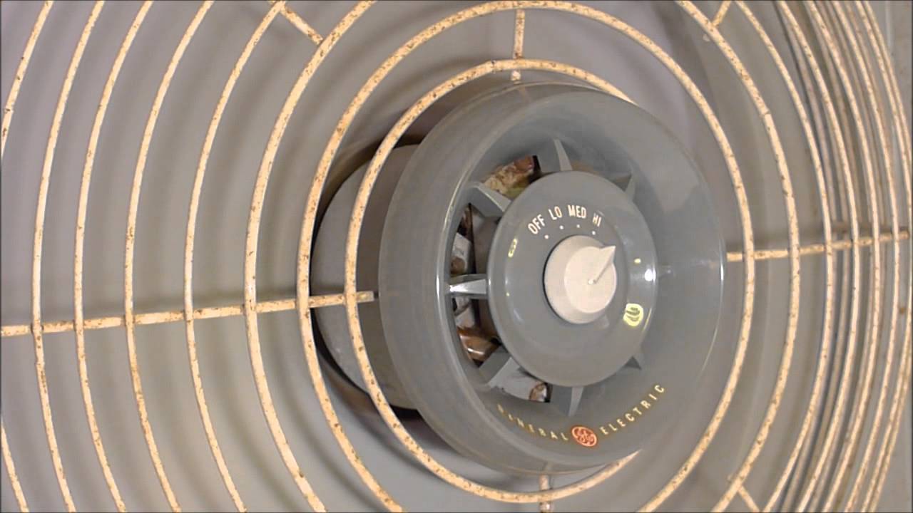 1950's Vintage GE Window Ventilator Fan