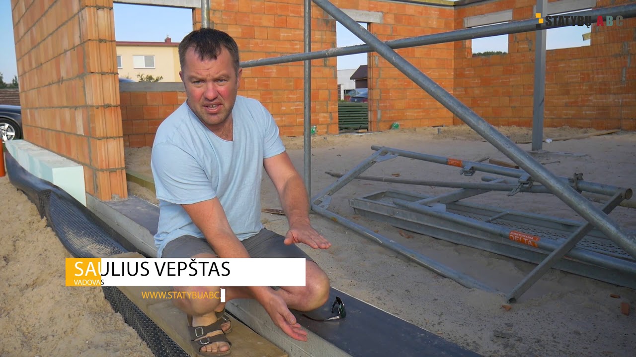 Kiek šiltinti pamatą ir grindis? ATSAKO