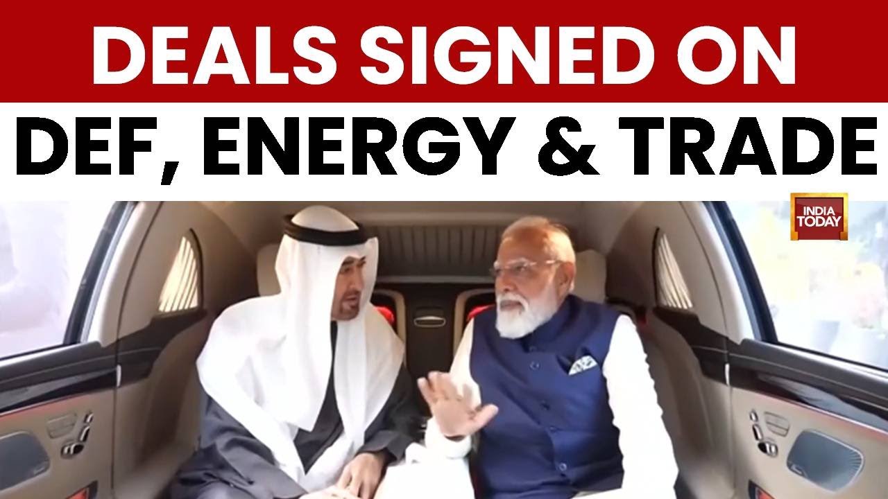 India-UAE Ties: PM Modi and UAE President MBZ Set $200 Billion Trade Target In Delhi | IT Global