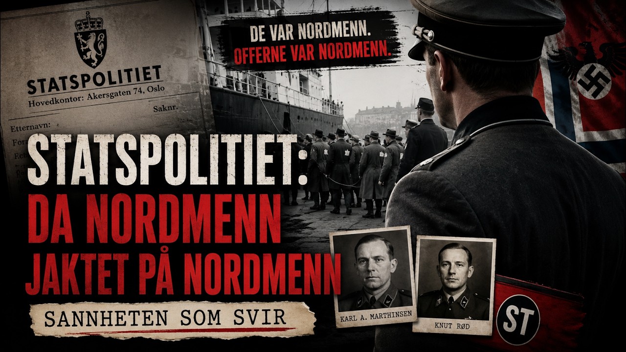 Statspolitiet: Da nordmenn jaktet på nordmenn (Sannheten som svir)