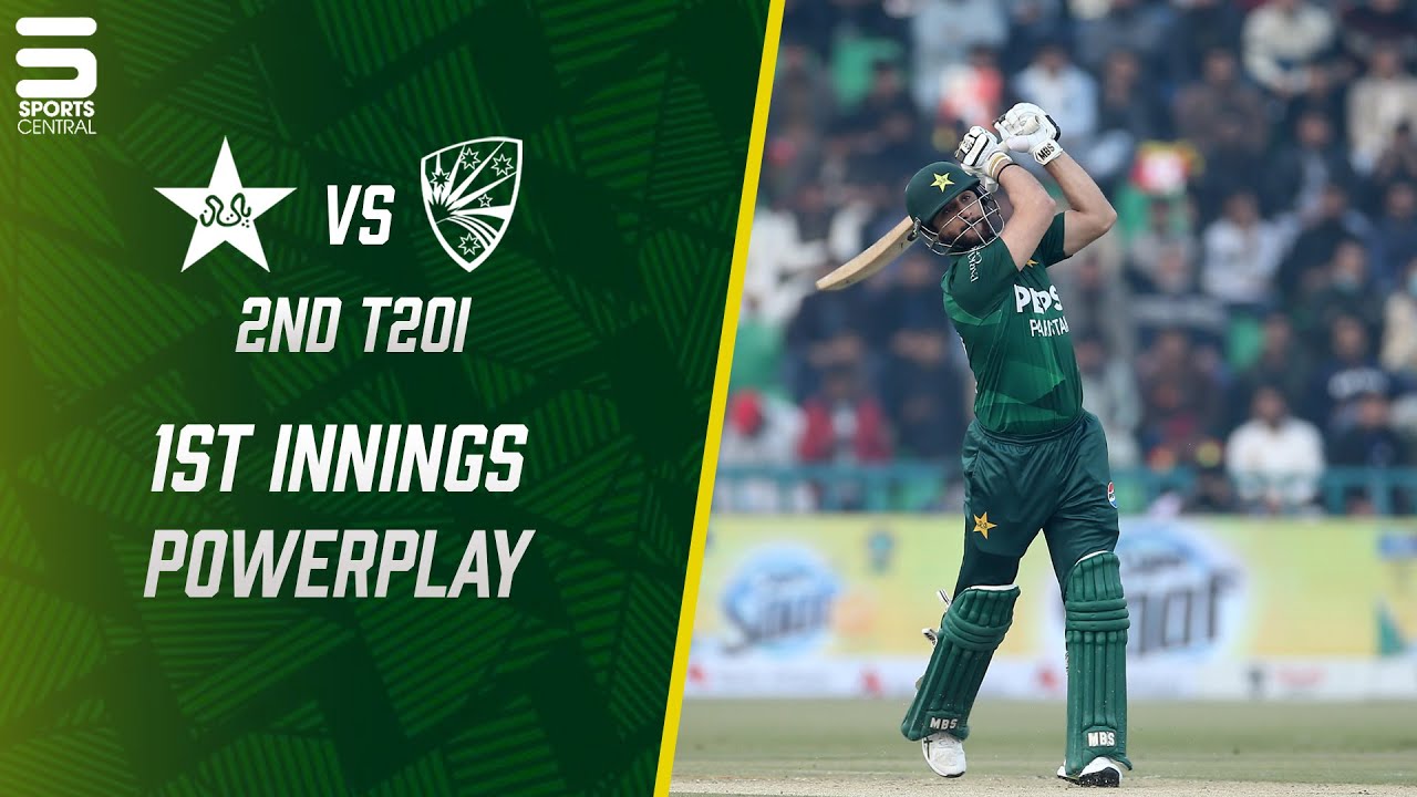 1st Innings Powerplay | Pakistan vs Australia | Match 02 | T20I Series 2026 | PCB | M9E1H