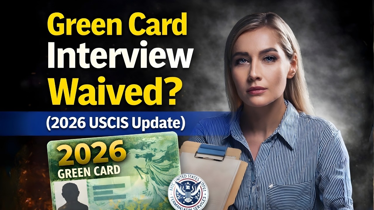 Green Card Interview Waiver 2026 USCIS Update Marriage Cases, Stokes Interview & New Rules Explained