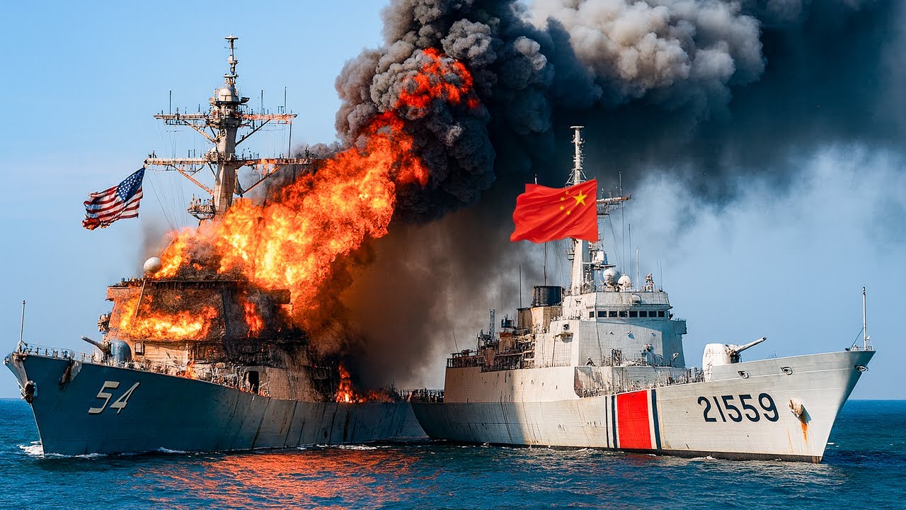 20 Chinese Vessels SURROUND US Navy Destroyer &mdash; Then THIS Happened&hellip; | US Navy