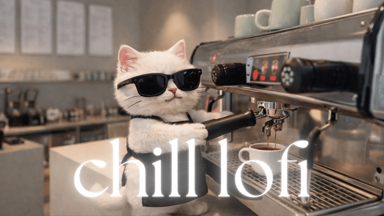 Peaceful Coffee Shop ☕ Cozy Corner Evening with Lofi Coffee🎵 Winter Music for Relax, Work & Reading