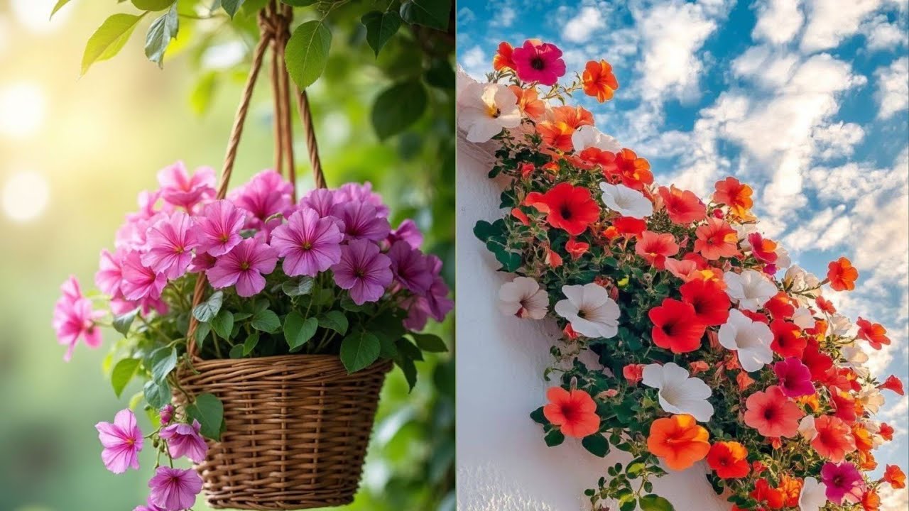 Petunia Flower/ Petunia Plant Care/How to Grow Petunias Easily From Seed