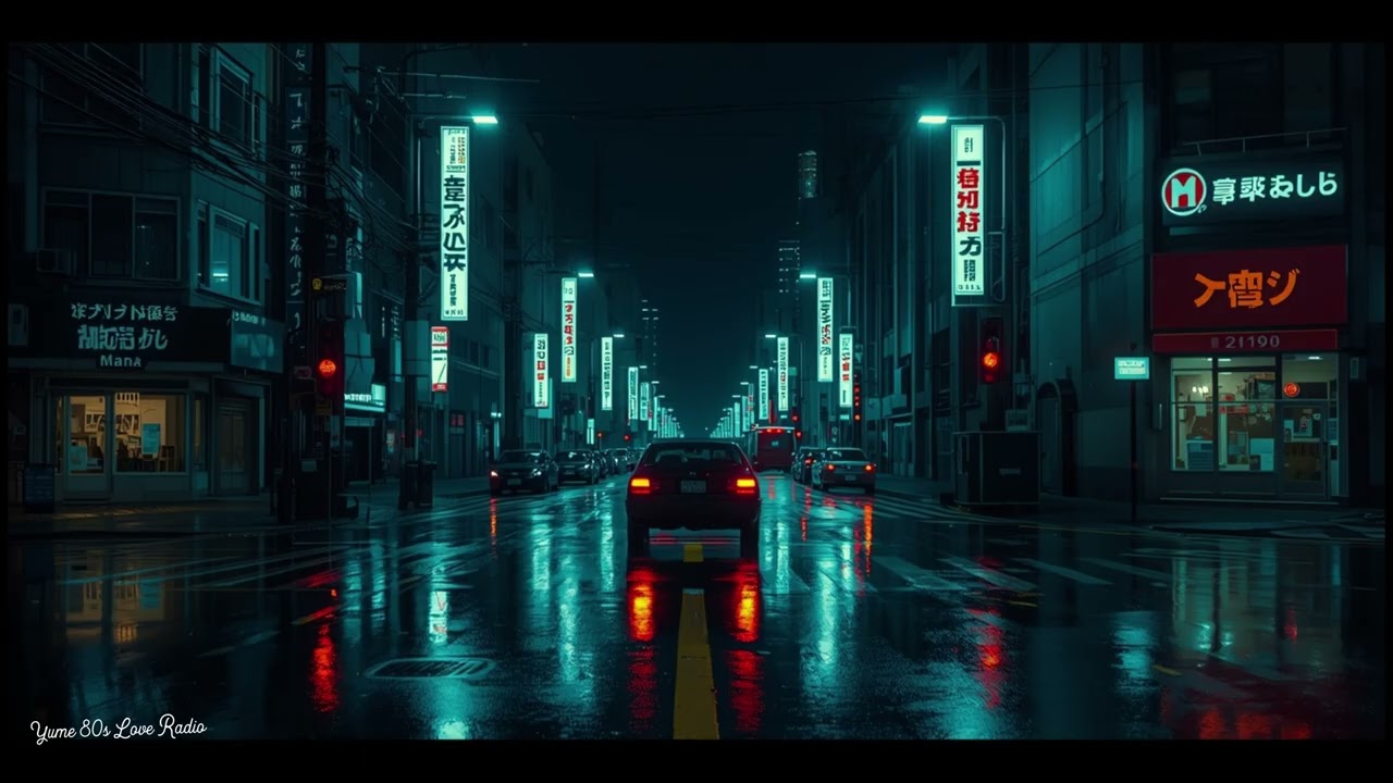 Kyoto Night Streets FM 🚦 80s City Pop Retro Chill 🚗 Yume Love 80s Radio