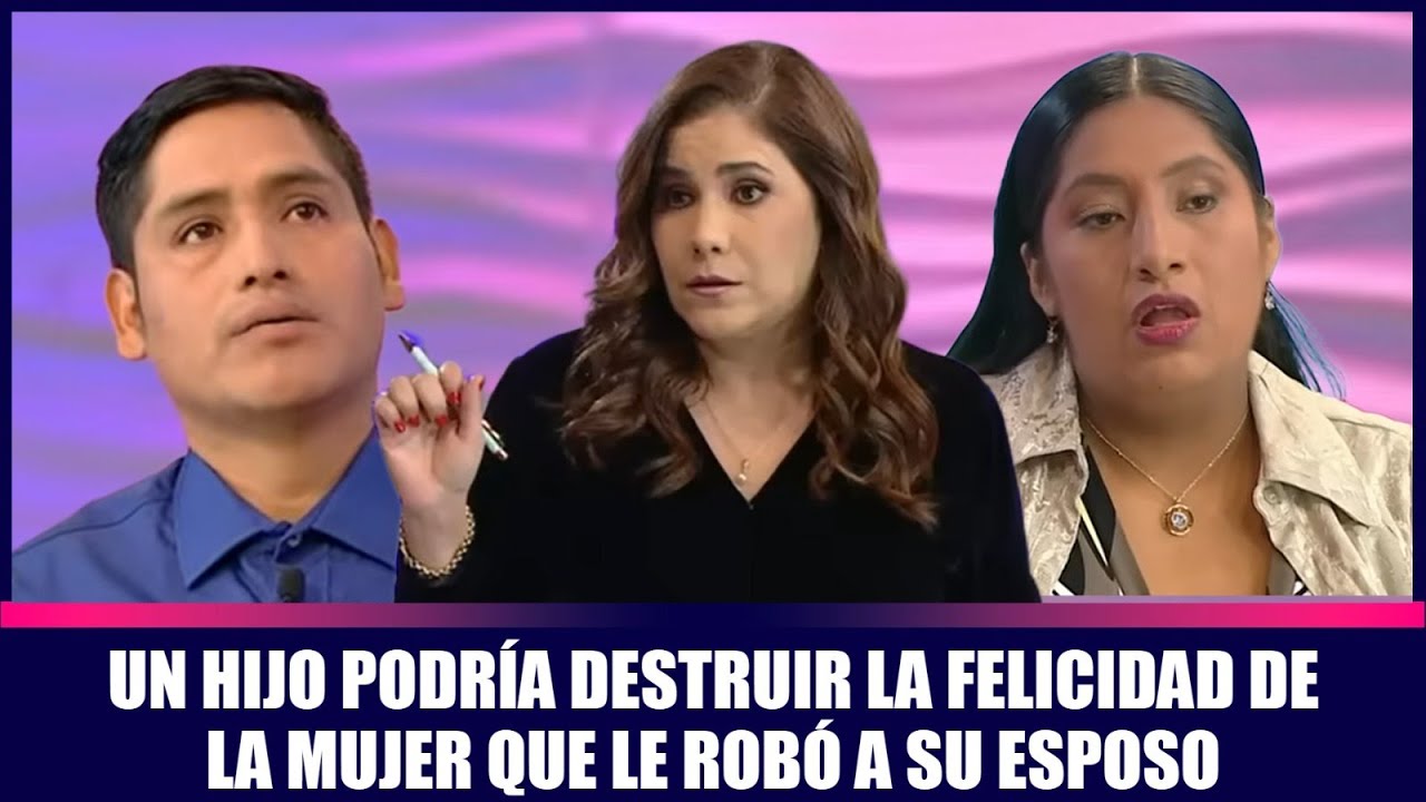 Un hijo podría destruir la felicidad de la mujer que le robó a su esposo | Andrea