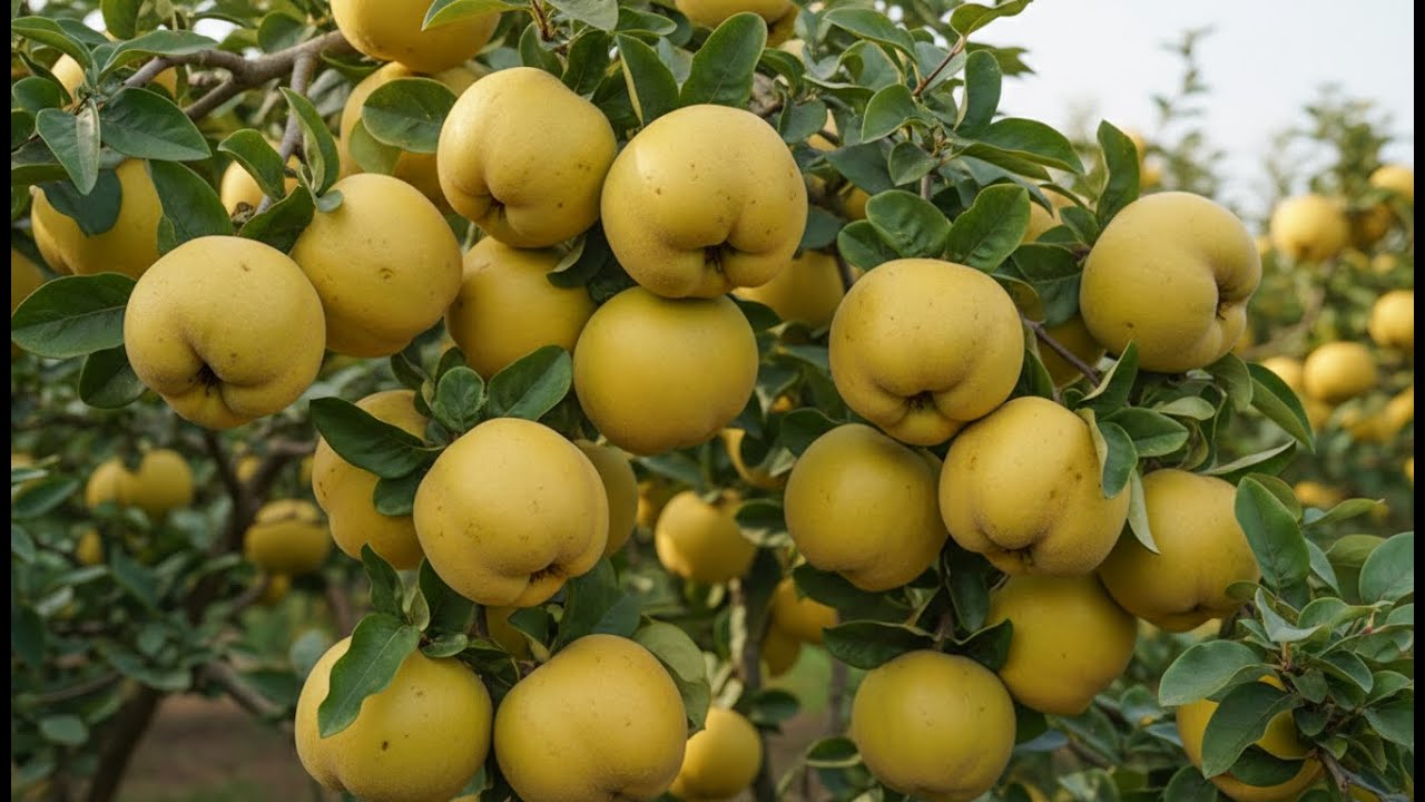 How Korean Quince (Chaenomeles) Is Grown – From Orchard to Harvest | HOW FOOD IS GROWN