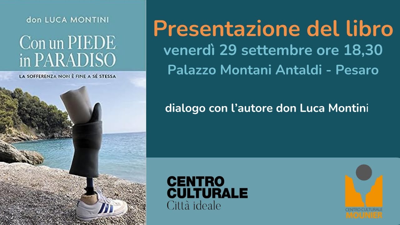 Con un piede in paradiso - Audio dell'incontro con l'autore don Luca Montini
