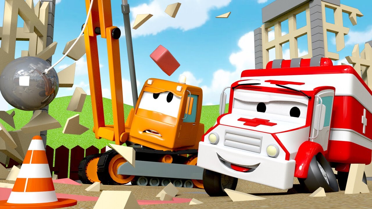 Dane the Demolition Crane and the Big Red Lump