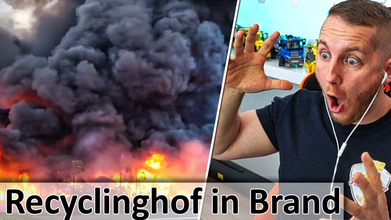 RECYCLINGANLAGE in VOLLBRAND! Seltene Feuerwehrfahrzeuge im Einsatz - M4cM4nus reagiert