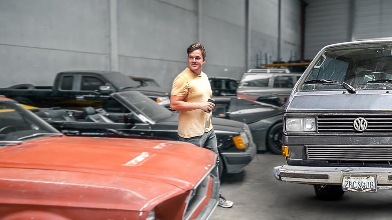 Wir retten den neuen Bulli aus einem Hangar voller US-Cars!