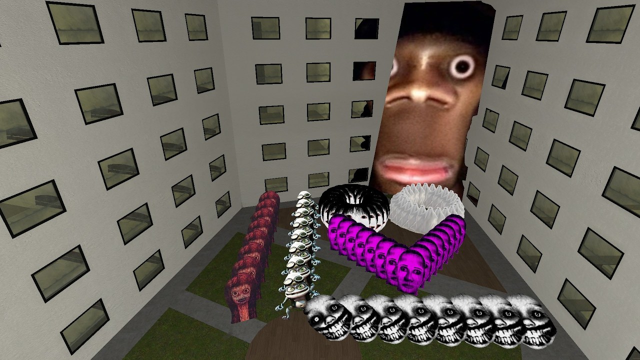When Garry’s Mod physics go crazy.”GMOD CHALLENGE