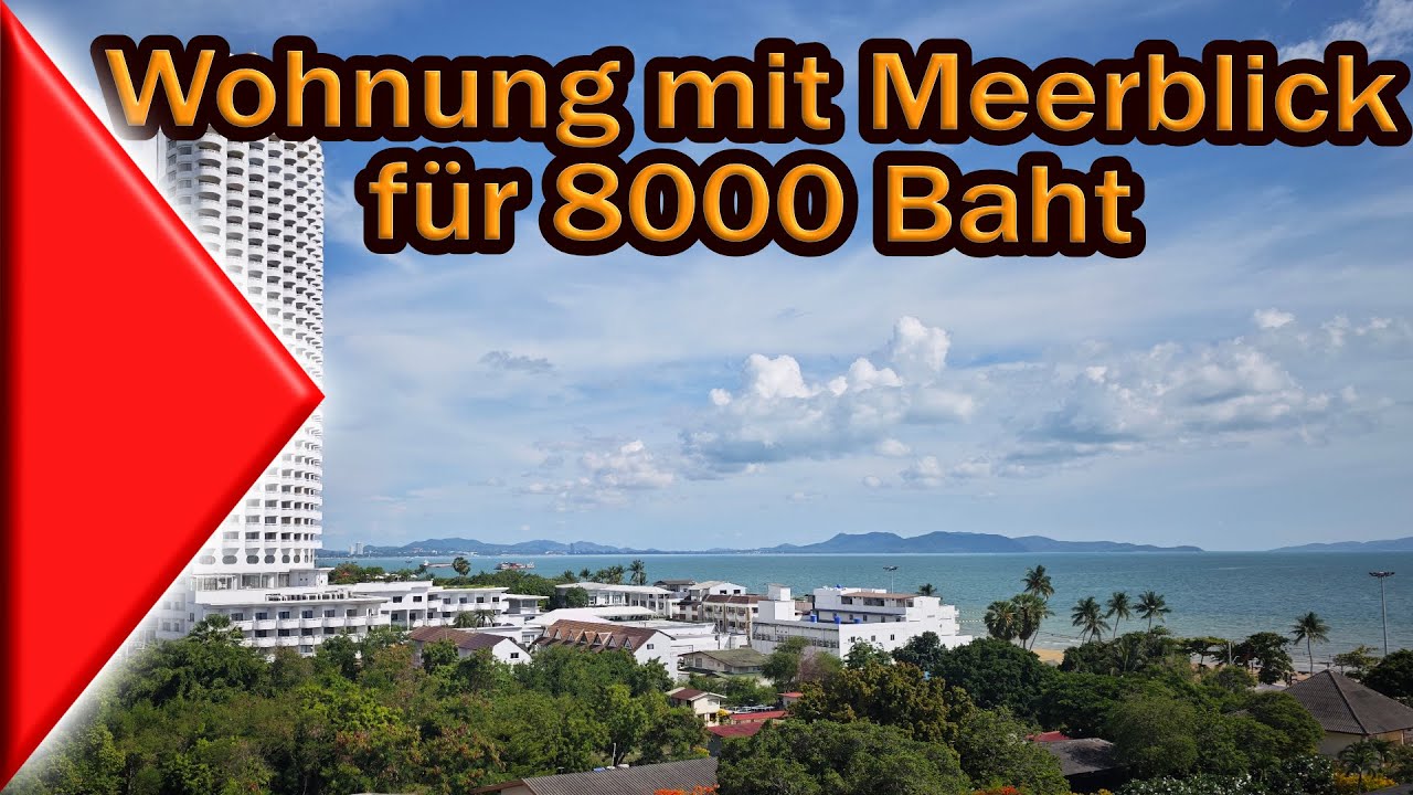 Diese Wohnung in Pattaya kannst DU ab sofort mieten – mit Meerblick!