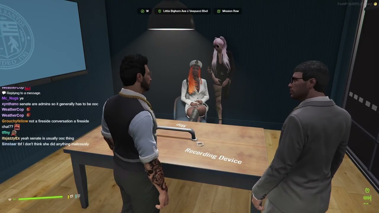 Ray Lee Interrogates Deputy Mayor Leo & Informs Her He is Pushing For Impeachment | Prodigy Rp 2.8