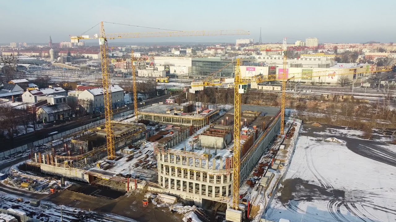 Gliwice Teren po Hucie 1-go Maja 12,12,2021