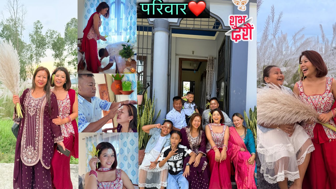 DASHAIN CELEBRATION 2082/ OUR FAMILY VLOG❤️EASTO VAYO HAMRO TA😍TAPAI KO NI?
