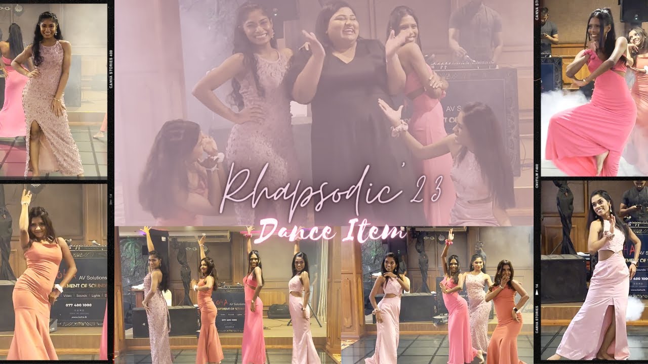 Rhapsodic'23 - Dance Item | Sobana,Makhna,Sililare,Barbie Girl,Desi Girl,Dias ge Nangi - Dance cover