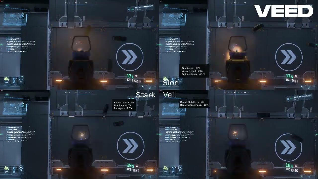 Star Citizen Alpha 4.5.0 | Size 1 Compensators Comparison