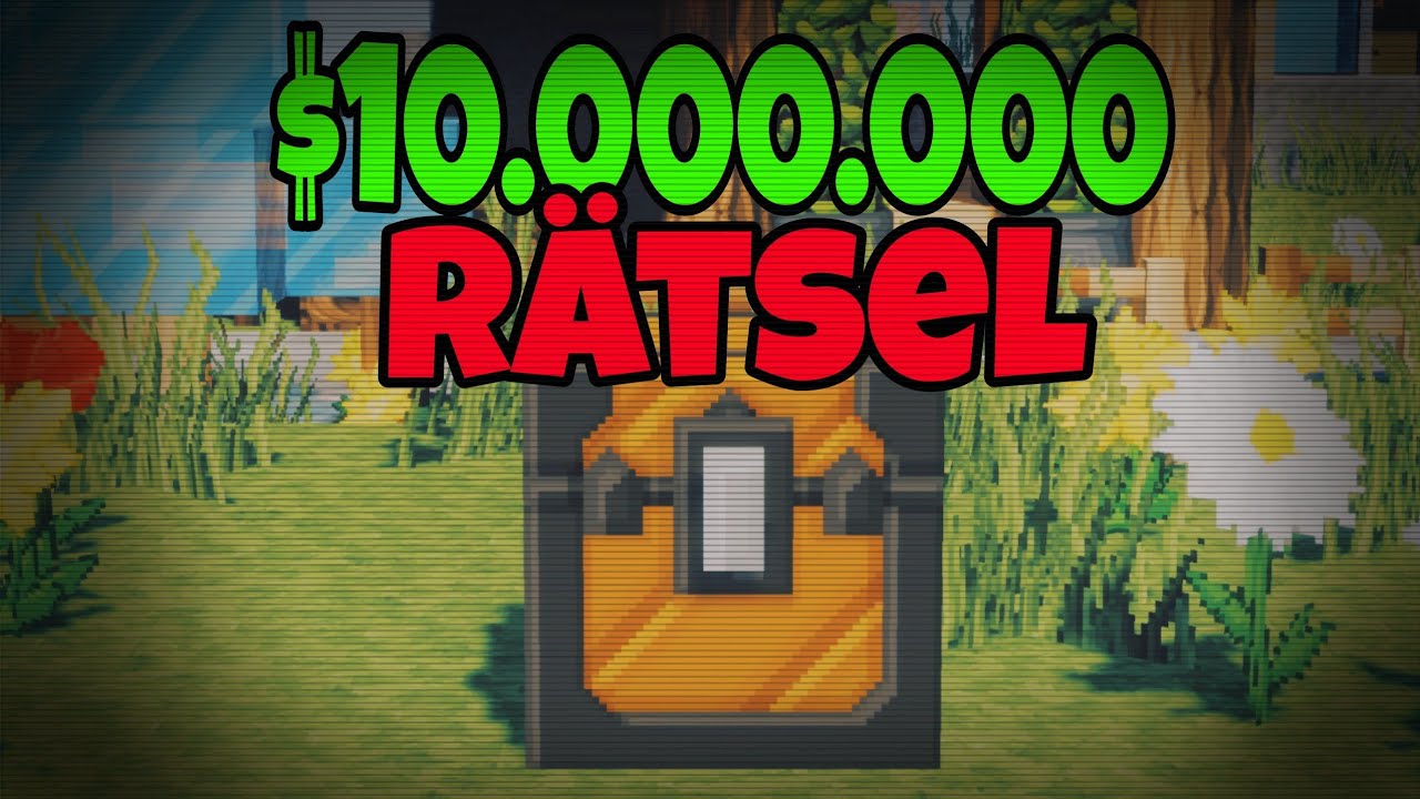 $10.000.000 Minecraft R&auml;tsel😯😯 GrieferGames