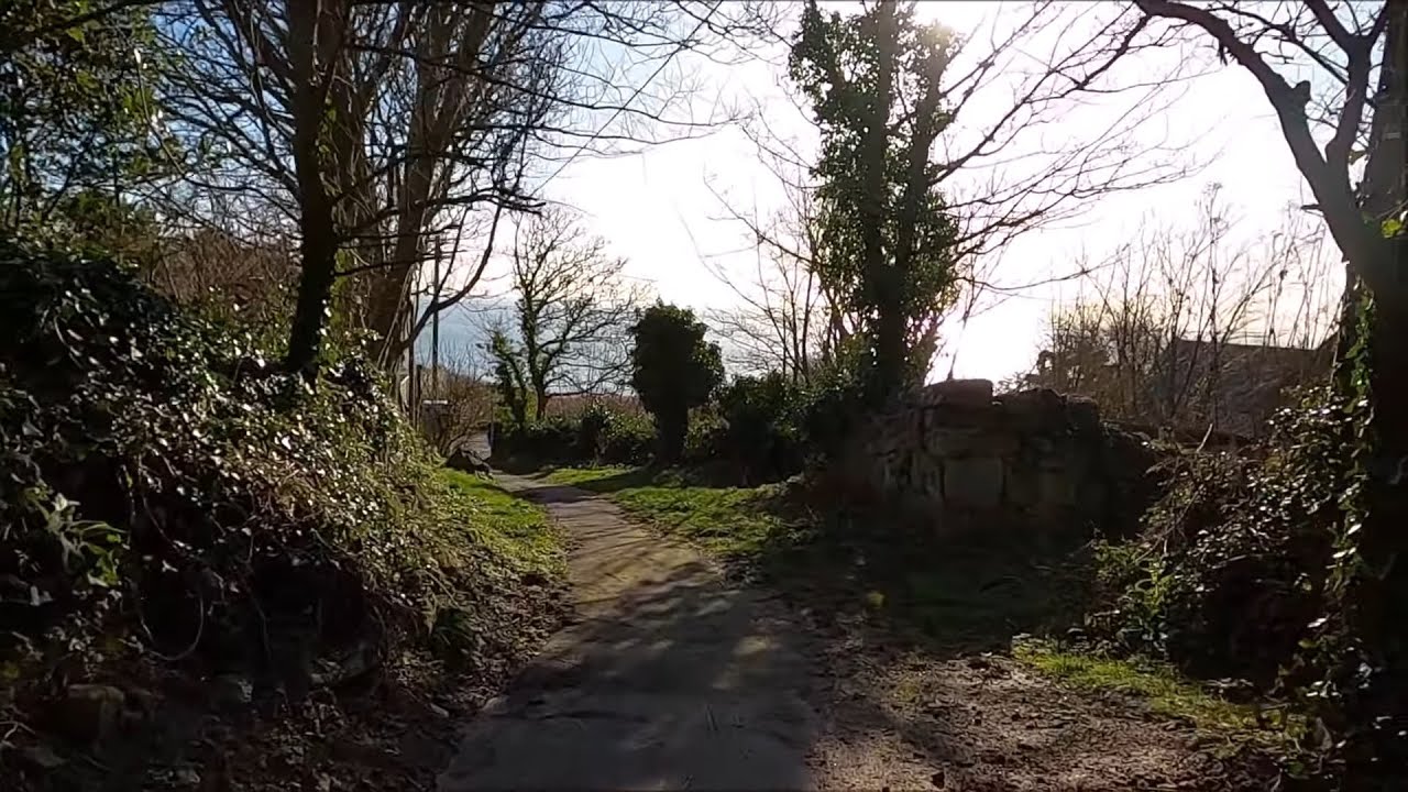 Virtual Walk - Niton Undercliff Garage To The Buddle Inn - Isle Of Wight - January 2022 | kittikoko