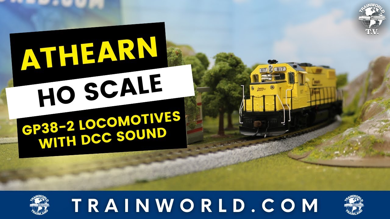 Athearn HO GP38-2 Locomotives