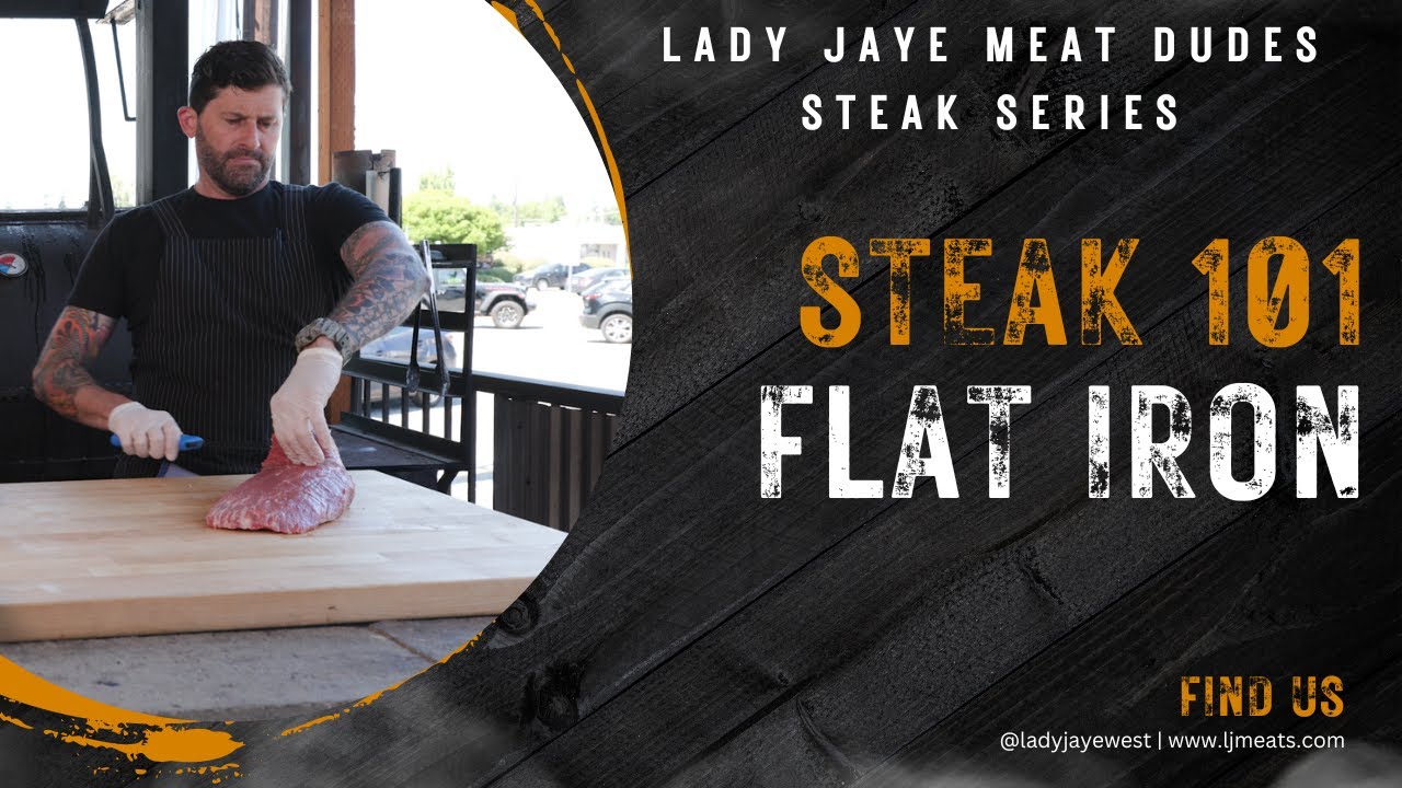 The Flat Iron Steak: Head Butcher processes the Flat Iron