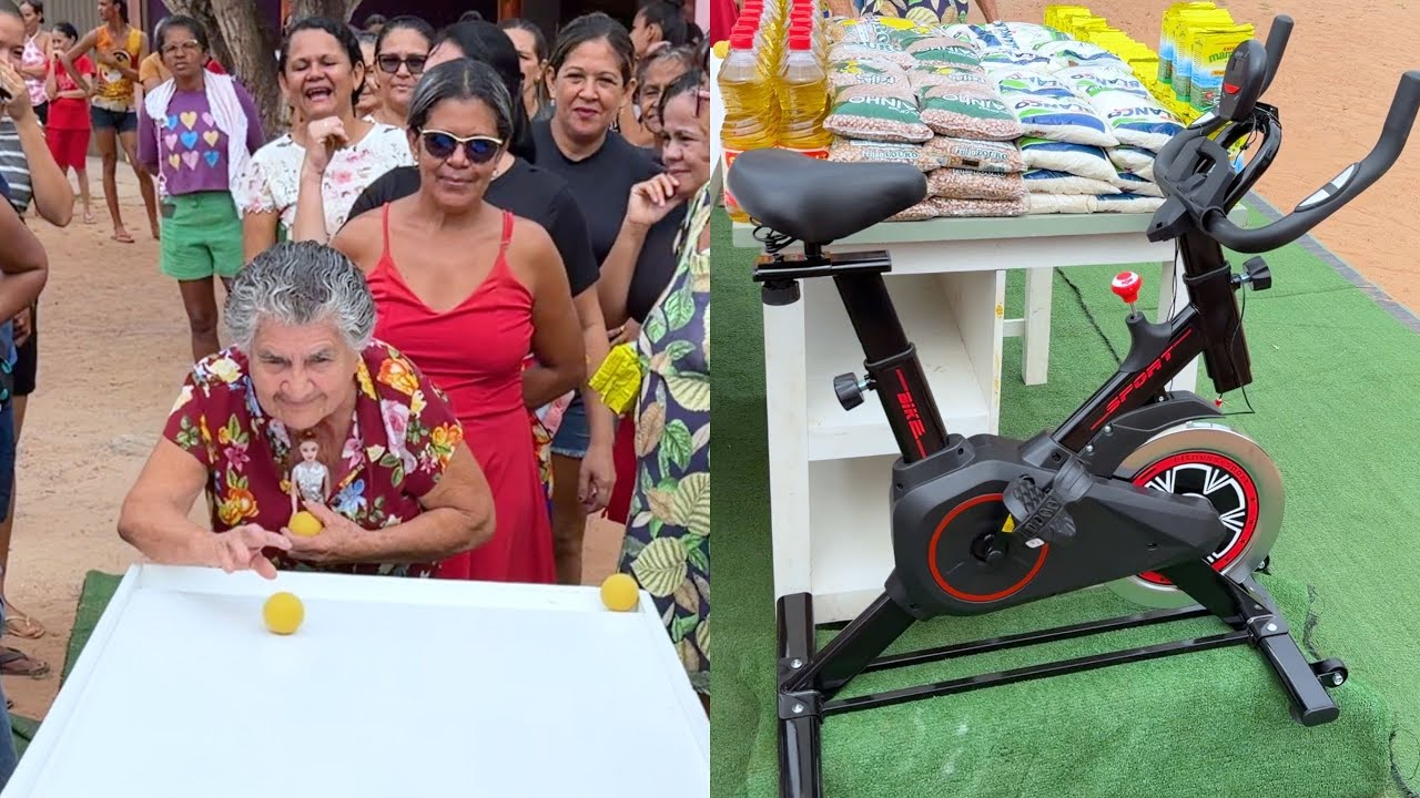 Ganhe Bicicleta Fitness ou Cesta Básica!
