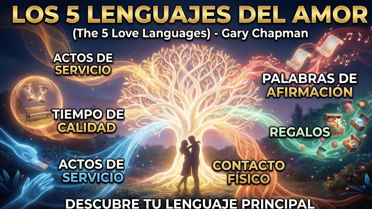 LOS 5 LENGUAJES DEL AMOR – Gary Chapman 🎤📚❤️