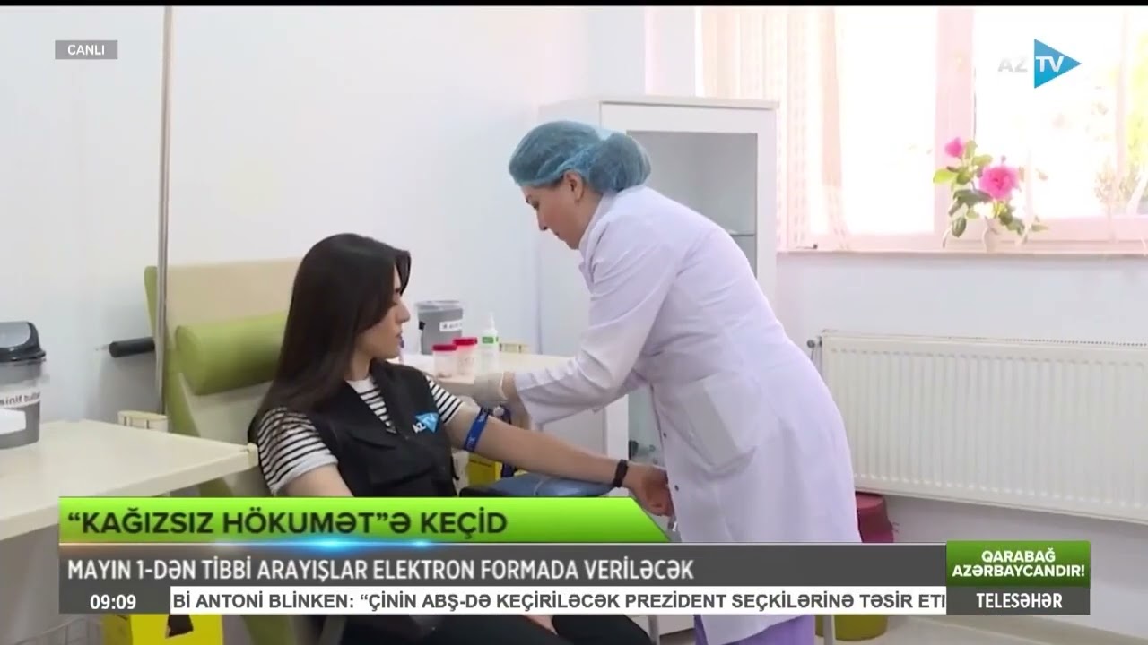 AzTV - Sağlamlıq haqqında arayışlar elektronlaşır