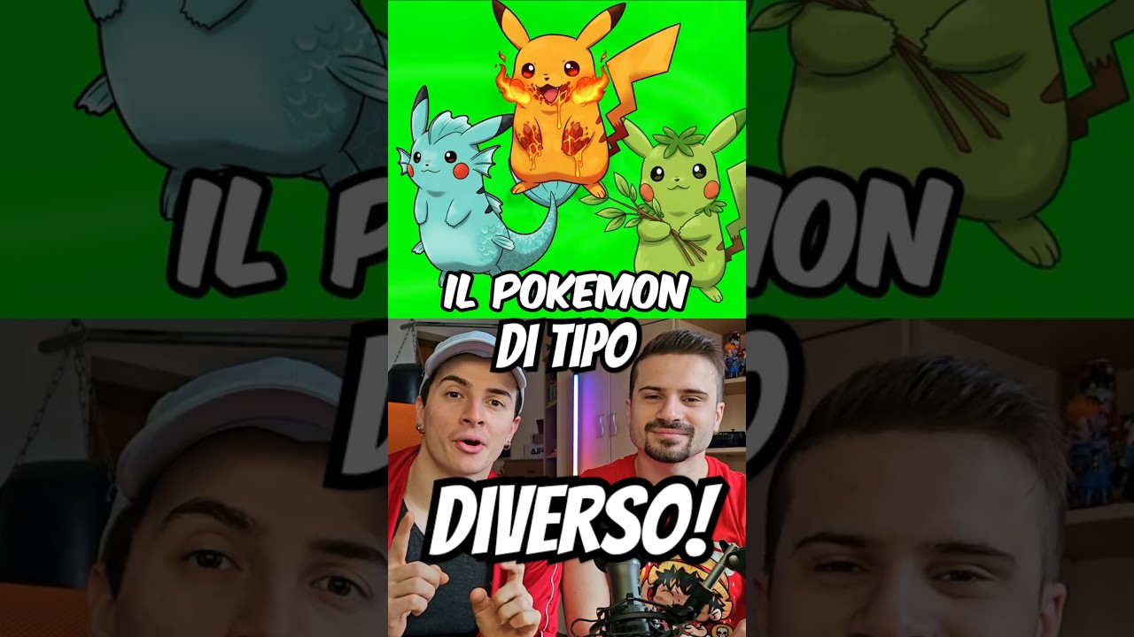 CLASSIFICA IL POKEMON MA &Egrave; DI UN TIPO DIVERSO! #pokemon #shorts  #perte #nintendo #gaming #pok&eacute;mon