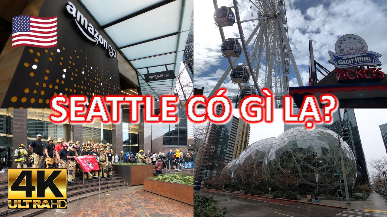 Mỹ | Seattle: Tản bộ đường phố Seattle