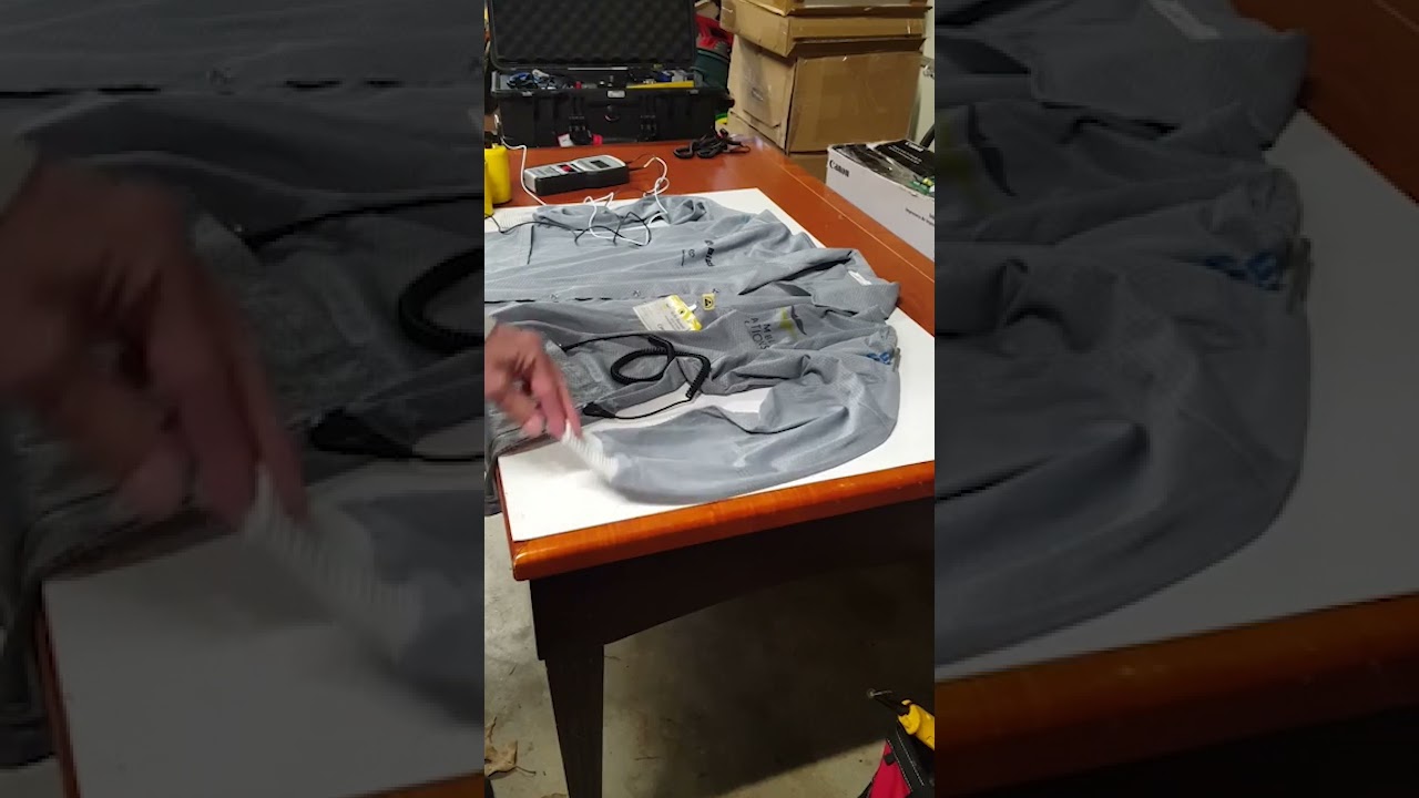 ESD control smock testing per the ESD Association TR53 Standard