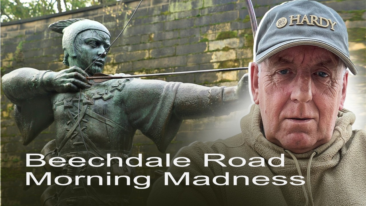Early morning Drive down Beechdale Road.