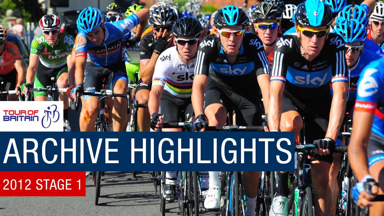 2012 Tour of Britain | Stage One Highlights | Ipswich to Norfolk Showground