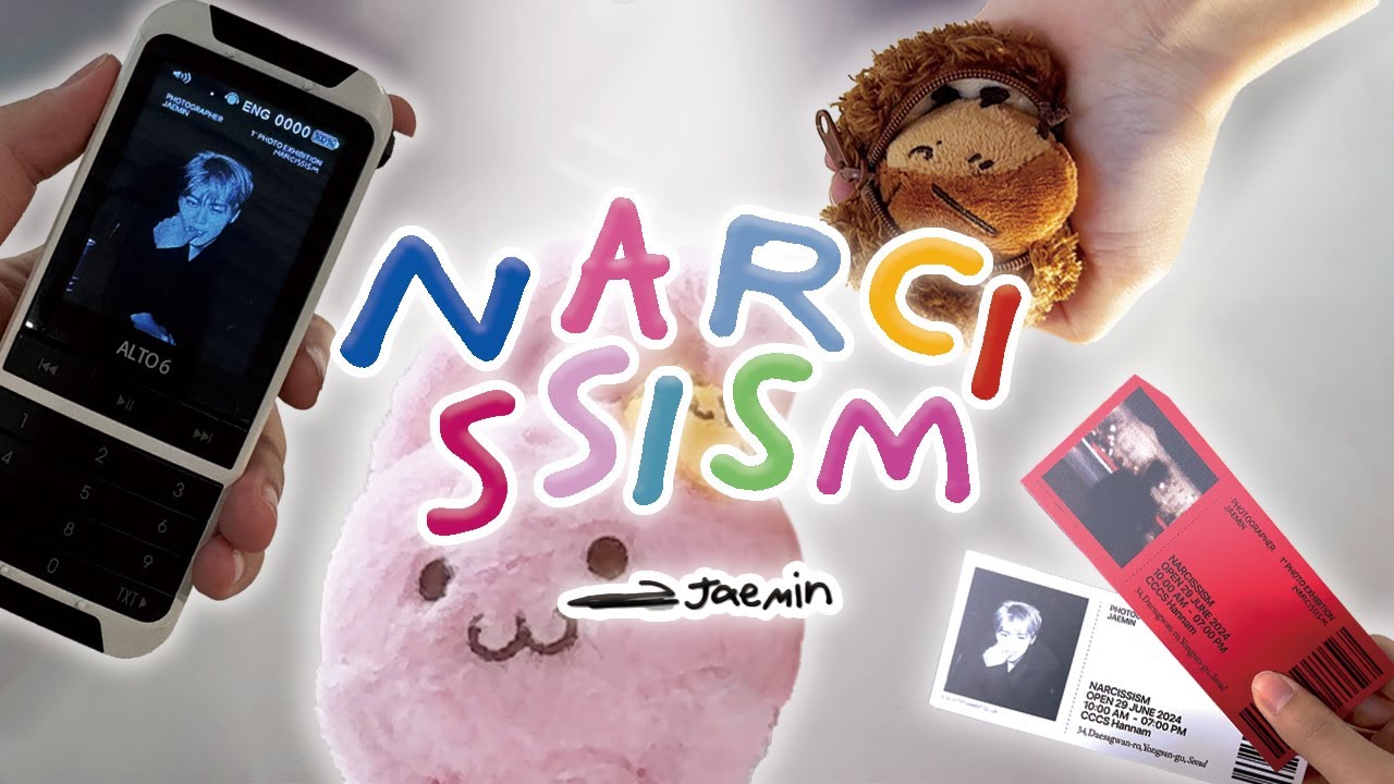 [시즈니 브이로그] NARCISSISM Jaemin 1st photo exhibition • 재민 전시회 랜선 관람 (ENG SUB)