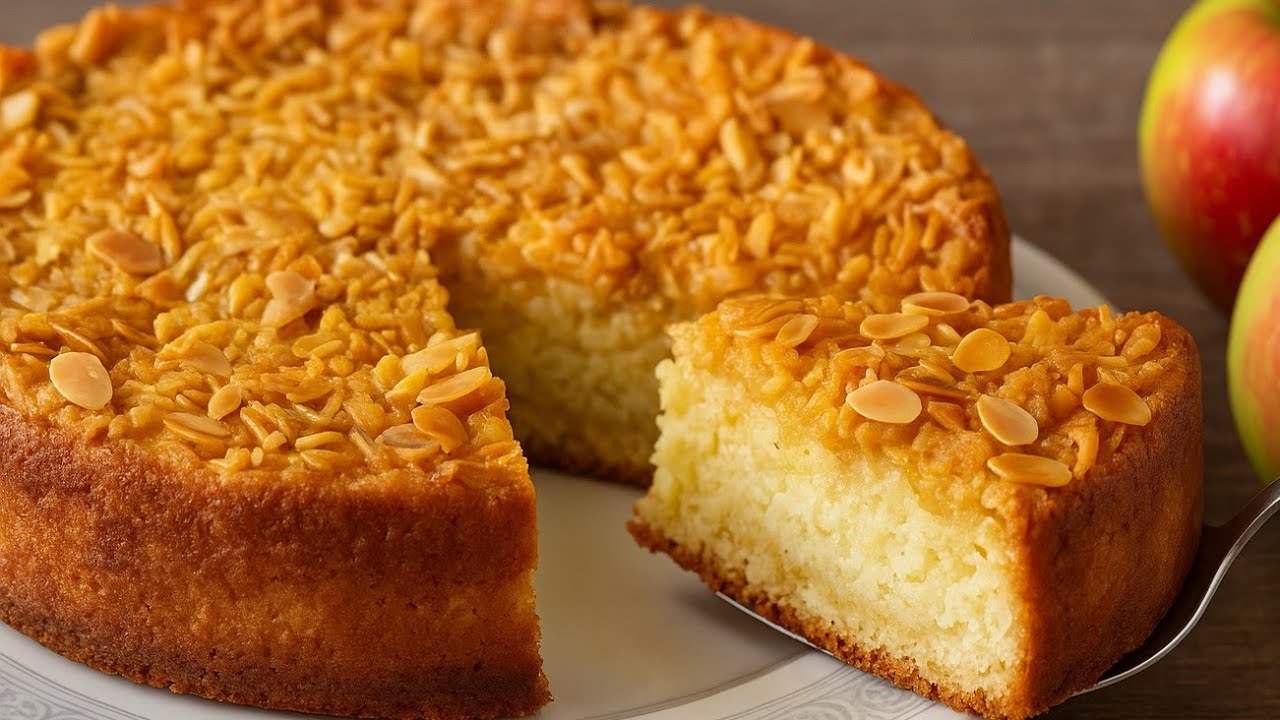 Non ho mai mangiato mele così deliziose! La migliore ricetta per la torta di mele!