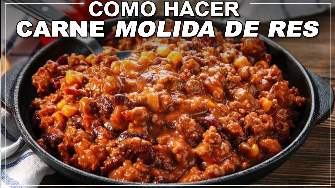 Carne Molida de Res (Paso a Paso) #PastaPomodoro
