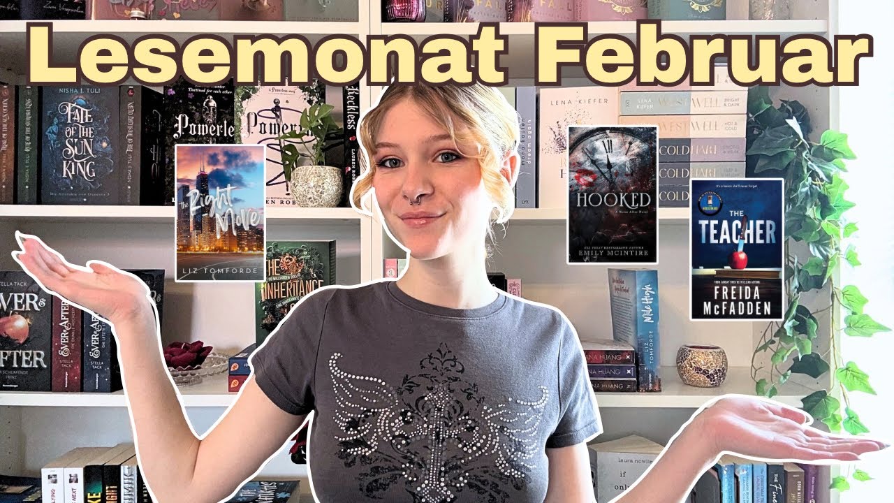 Alle 8 Bücher, die ich im Februar gelesen habe 📚| Lesemonat Februar